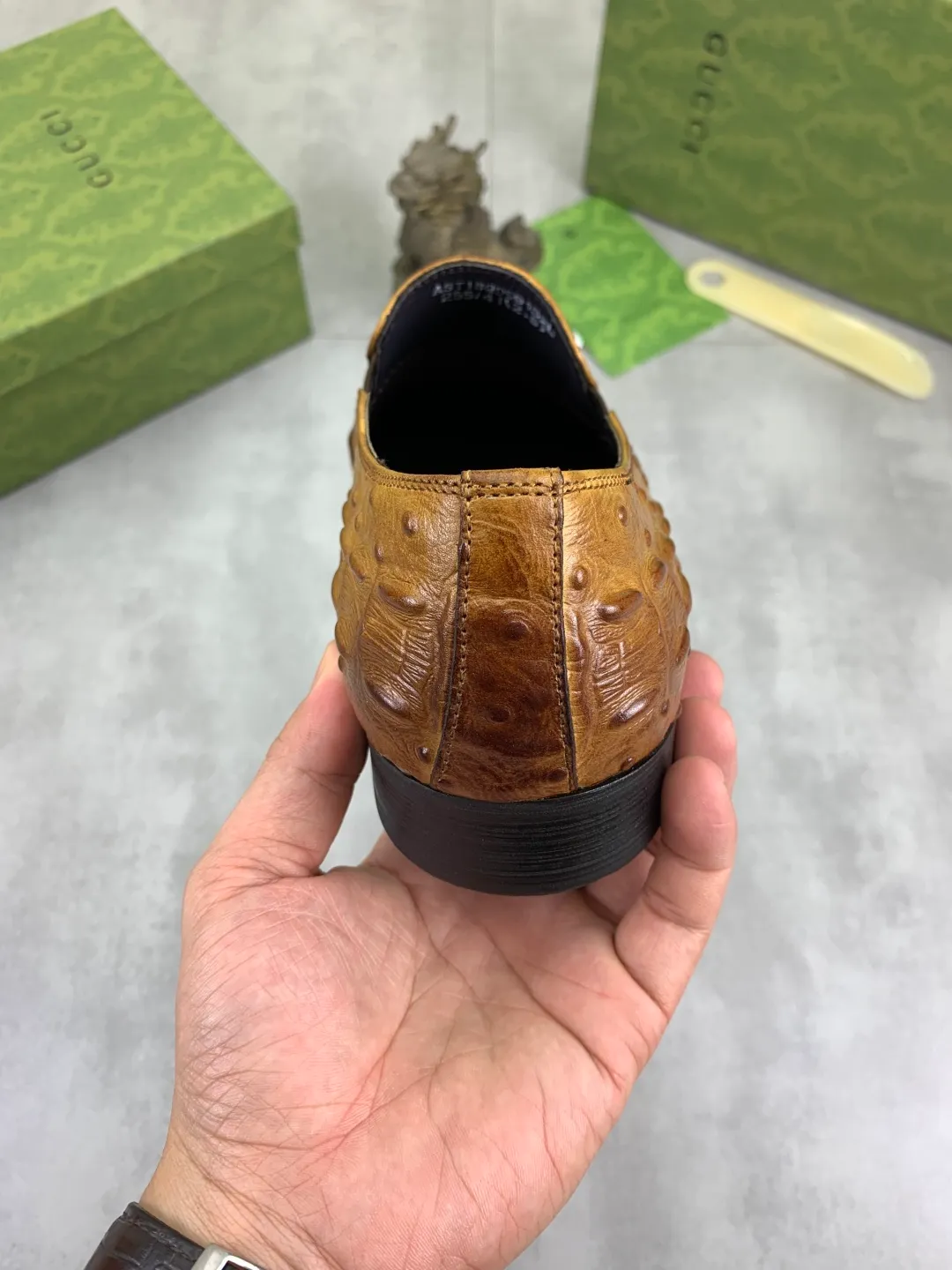 Men's Men's Shoes 💰P500 [New Style] 💰💎💎💎 [Gucci] GUCCI high-end men's formal business leather shoes, original order 1:1! Original imported high-end calfskin, original metal buckle, imported first-layer pigskin lining for feet, original high-end outsole, men's shoe size: 38-44
